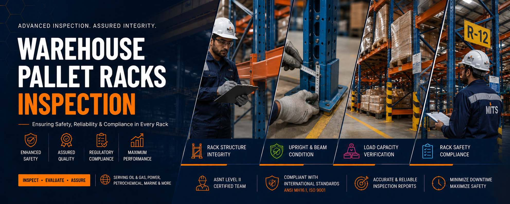 Warehouse Pallet Racks Inspection