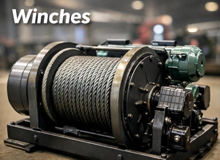 Winches Inspection, Lifting Equipment Inspection, Lifting Accessories Inspection